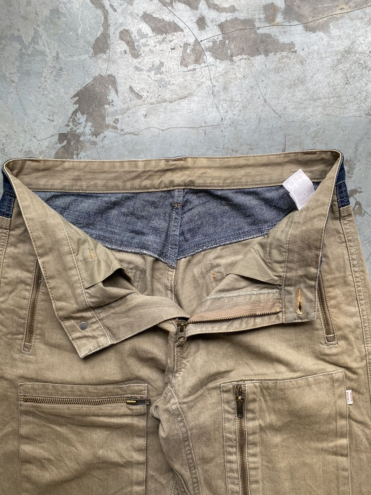 If Six Was Nine 2000s 291285 Homme Multipocket Cargo Pants Size US 32 / EU 48 - 4 Thumbnail