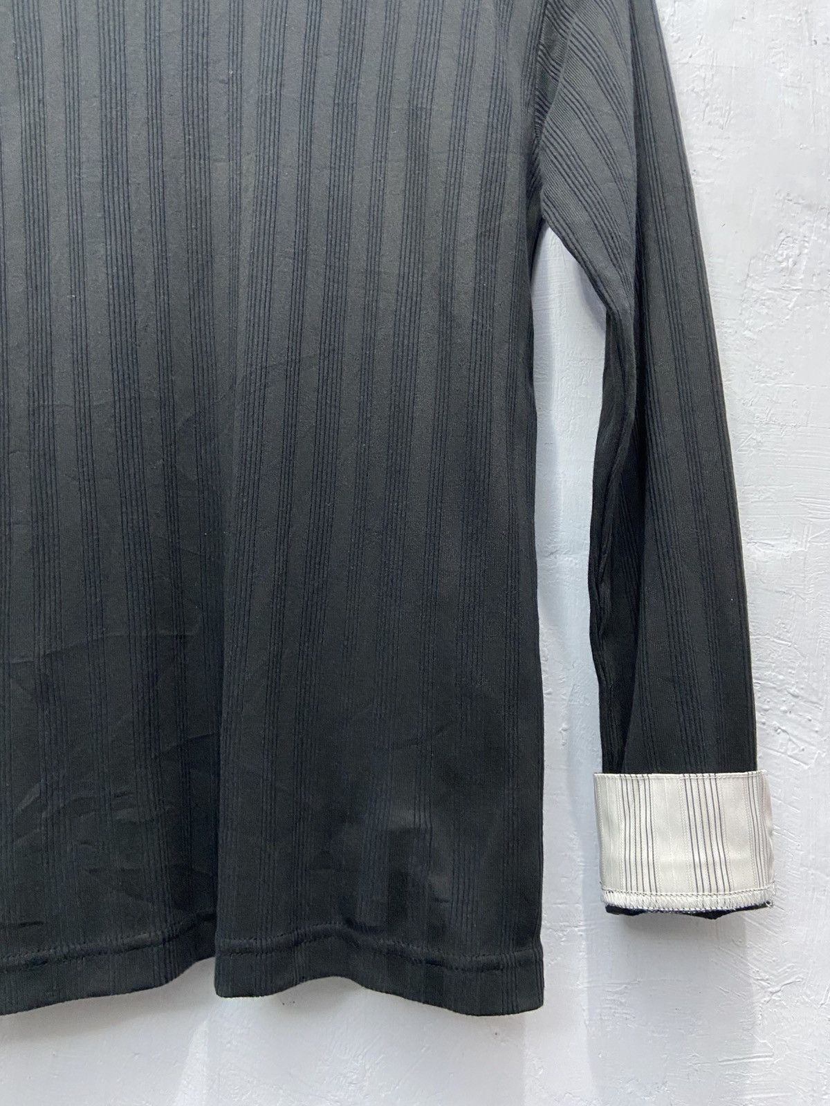 Japanese Brand Gothic Double Layer Oval Dice Long Sleeve Y2K Style Size US S / EU 44-46 / 1 - 11 Thumbnail