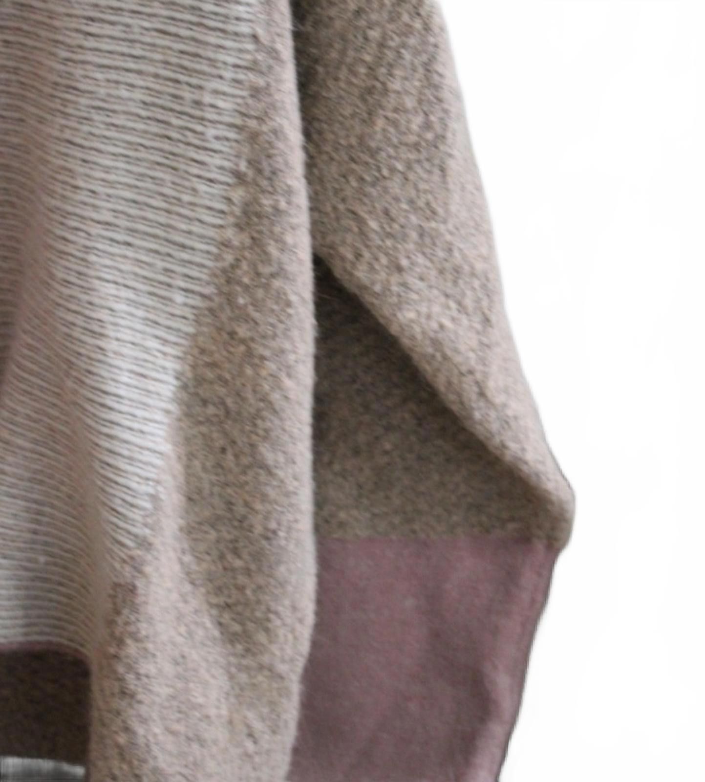 Caruso Cyurs Colorblock Cozy Knit Sweater with High Neck XL Size XL / US 12-14 / IT 48-50 - 4 Thumbnail