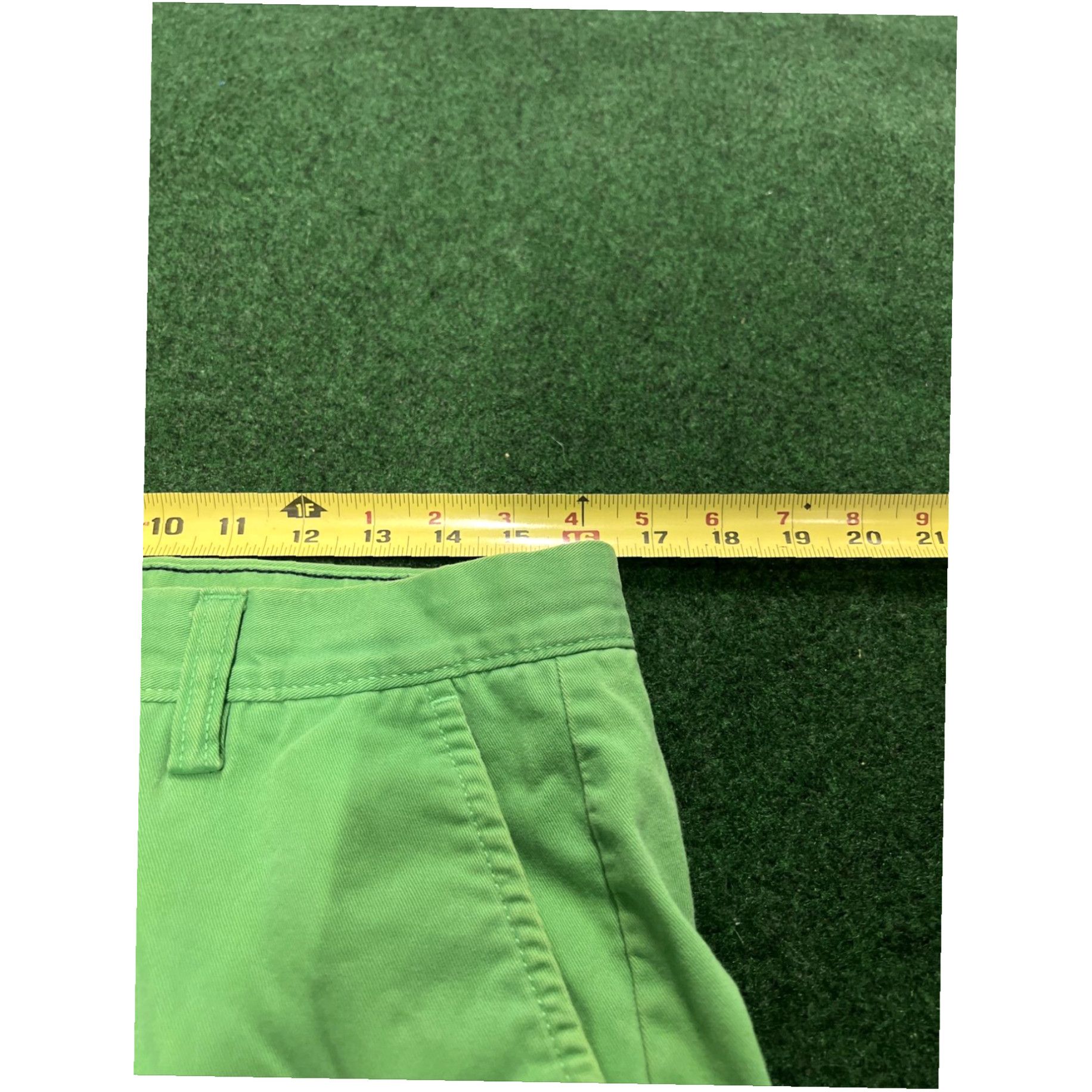 Nautica Nautica Shorts Men’s 32 Green The Deck Classic Fit Stretch Chino Cotton Size US 32 / EU 48 - 6 Thumbnail
