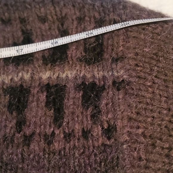 Vintage 111 State Wool Long Slv Grandpa Collared Grey Aztek Designed Size US S / EU 44-46 / 1 - 9 Thumbnail