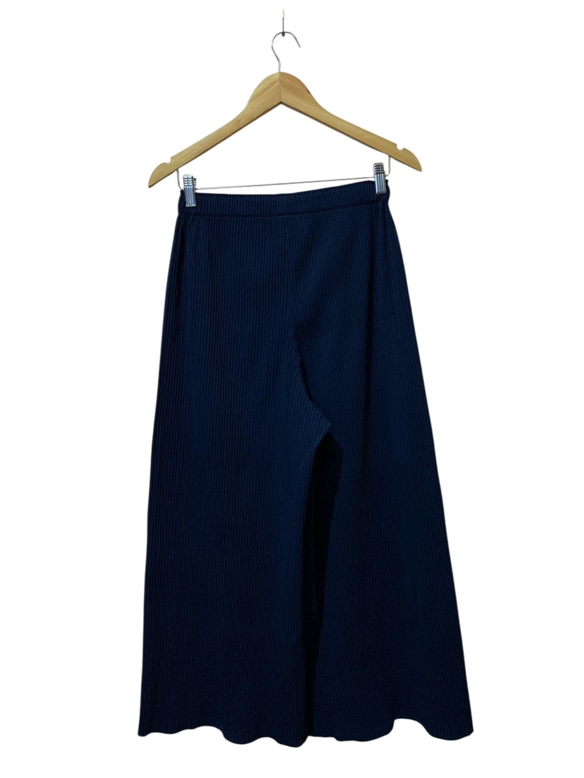 Issey Miyake Issey Miyake - Wide Leg - Pleated Pants - With Flap Size 26" / US 2 / IT 38 - 2 Thumbnail