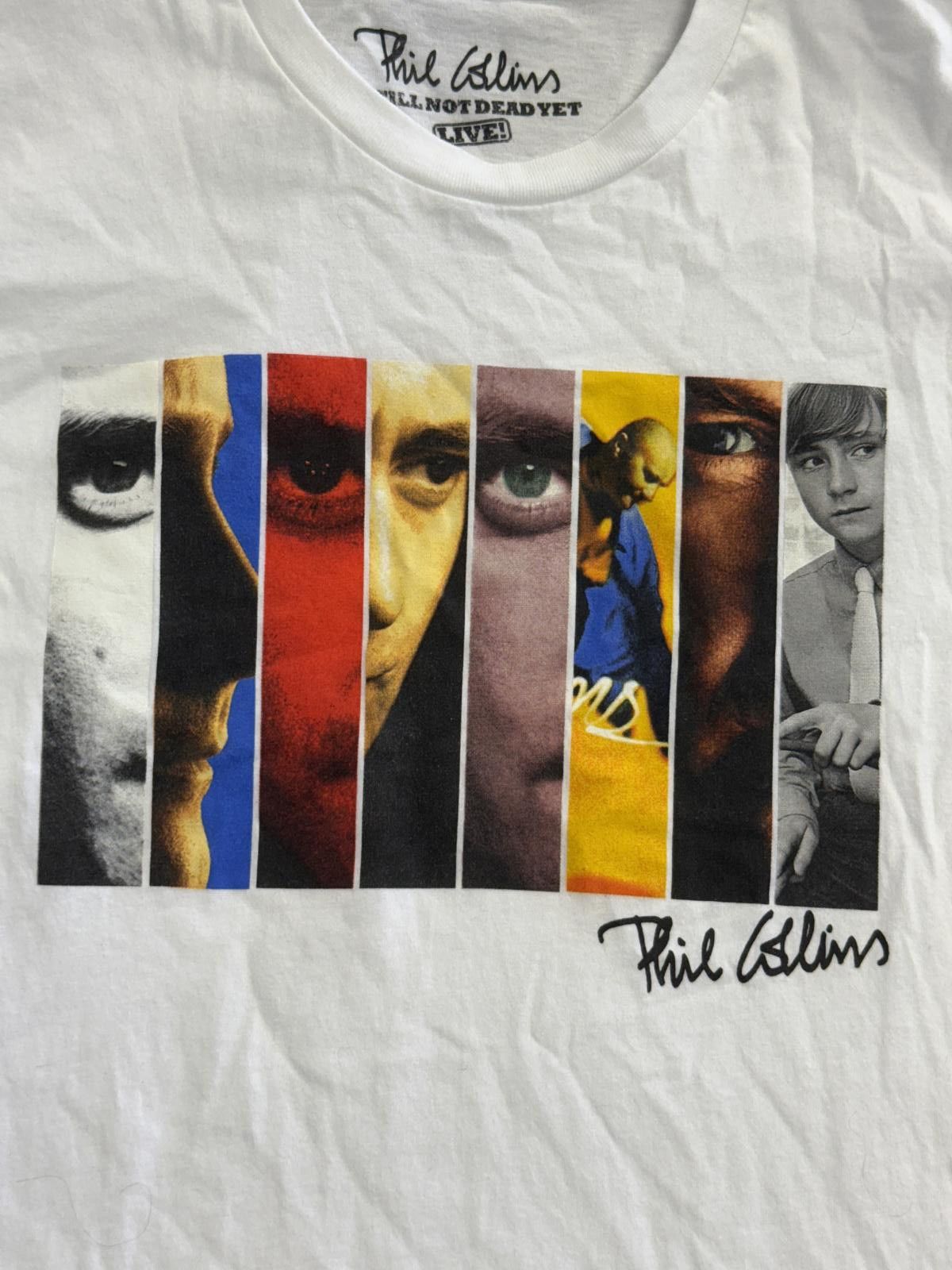 Designer Phil Collins T-shirt Still Not Dead Yet Live Tee - L Size US L / EU 52-54 / 3 - 3 Thumbnail