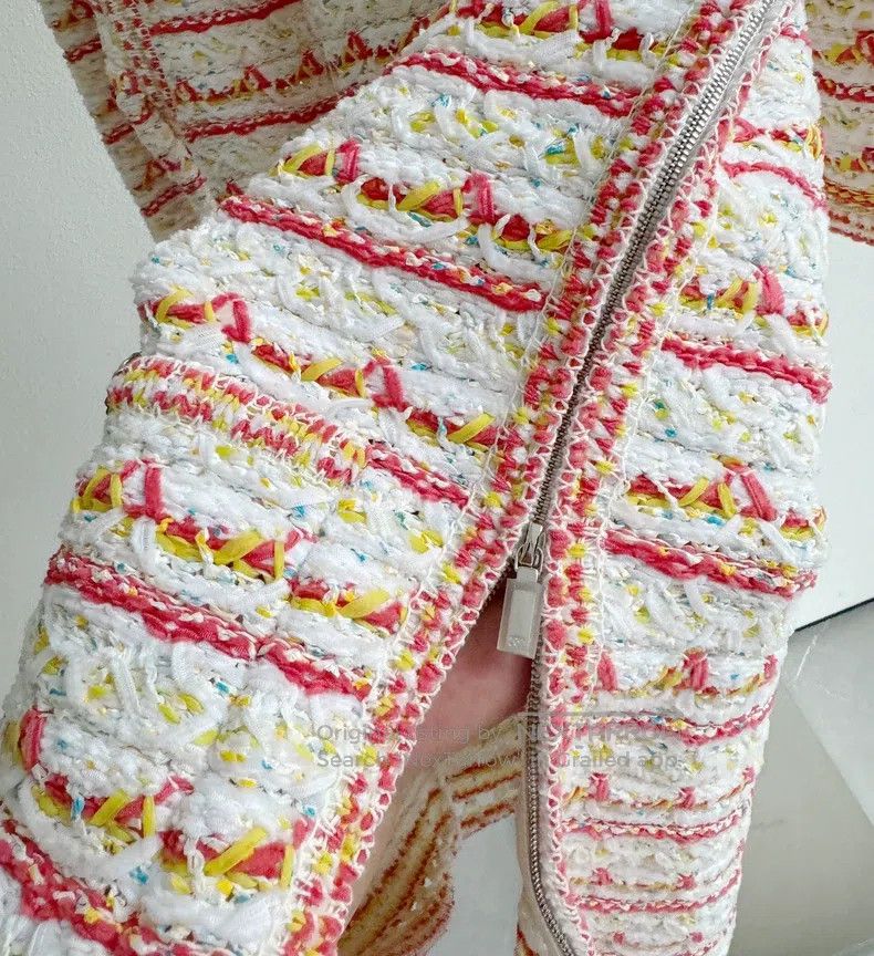 Chanel Chanel 19S beach series colourful woven heavy industry dre Size XXS / US 00 / IT 34 - 7 Thumbnail