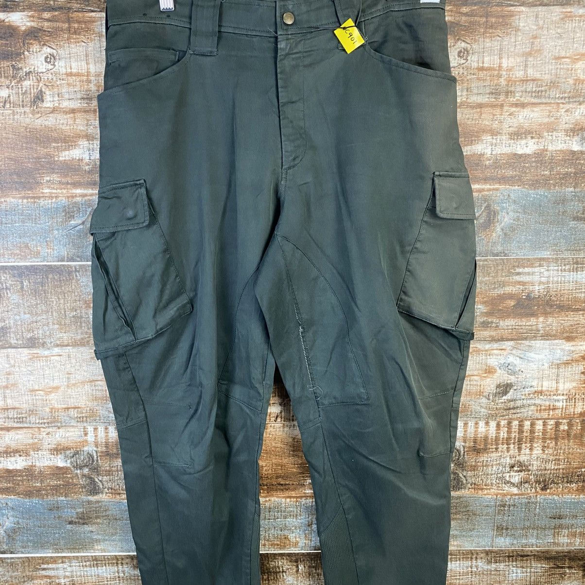 Japanese Brand DL Bull Bros Green Cargo Multipocket Pants #C901 Size US 32 / EU 48 - 5 Thumbnail