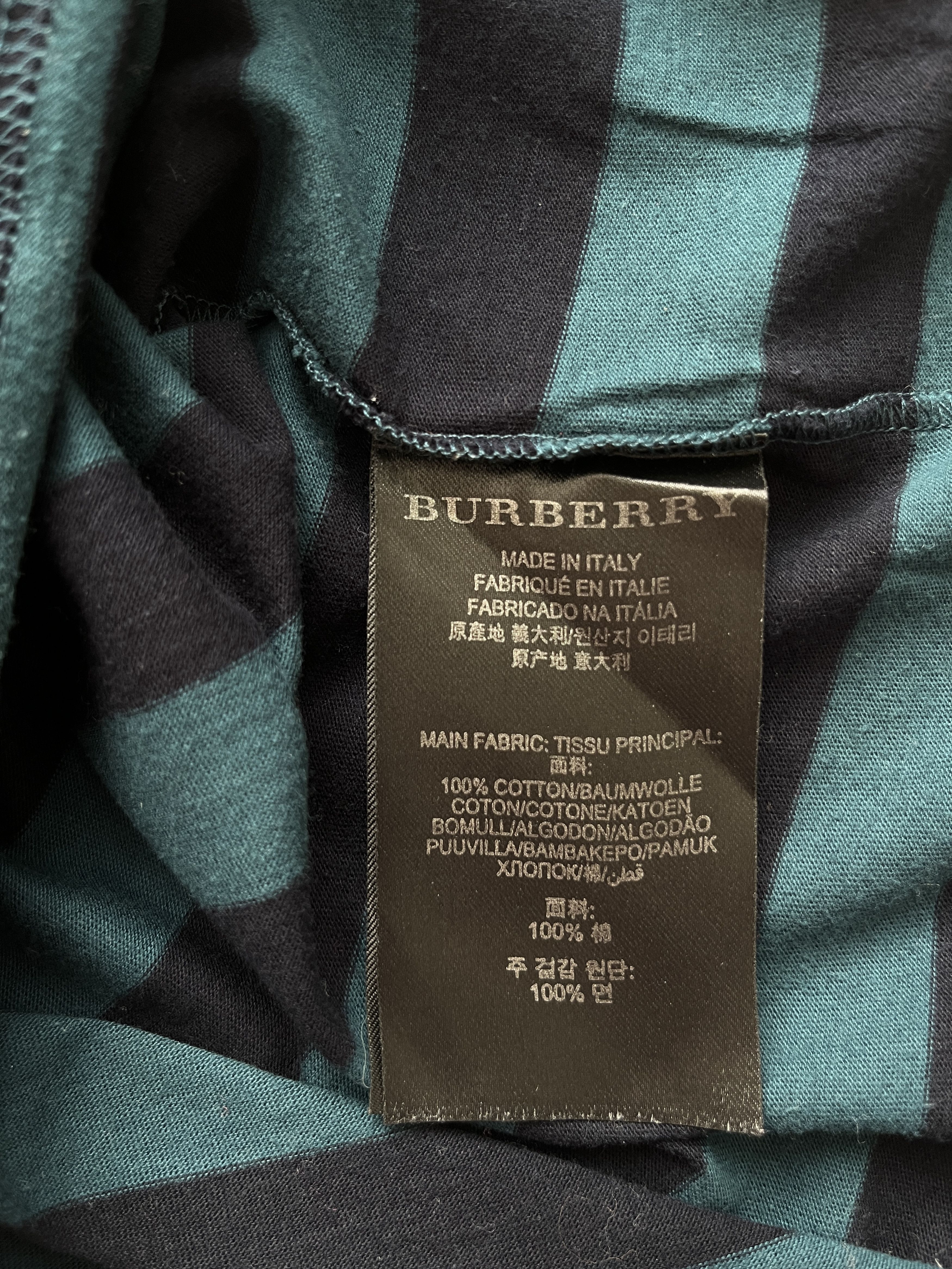⚡️QUICK SALE⚡️Burberry Porsum Striped Short Sleeve T-Shirt