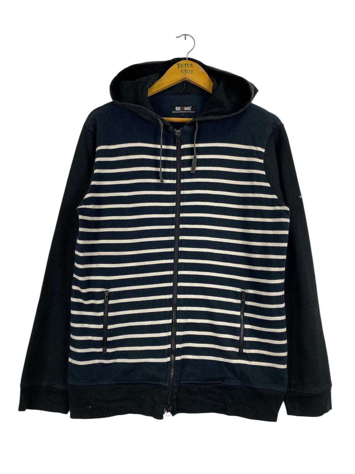 Beams Plus × Japanese Brand Beams Zipper Hoodies Size US L / EU 52-54 / 3 - 1 Thumbnail