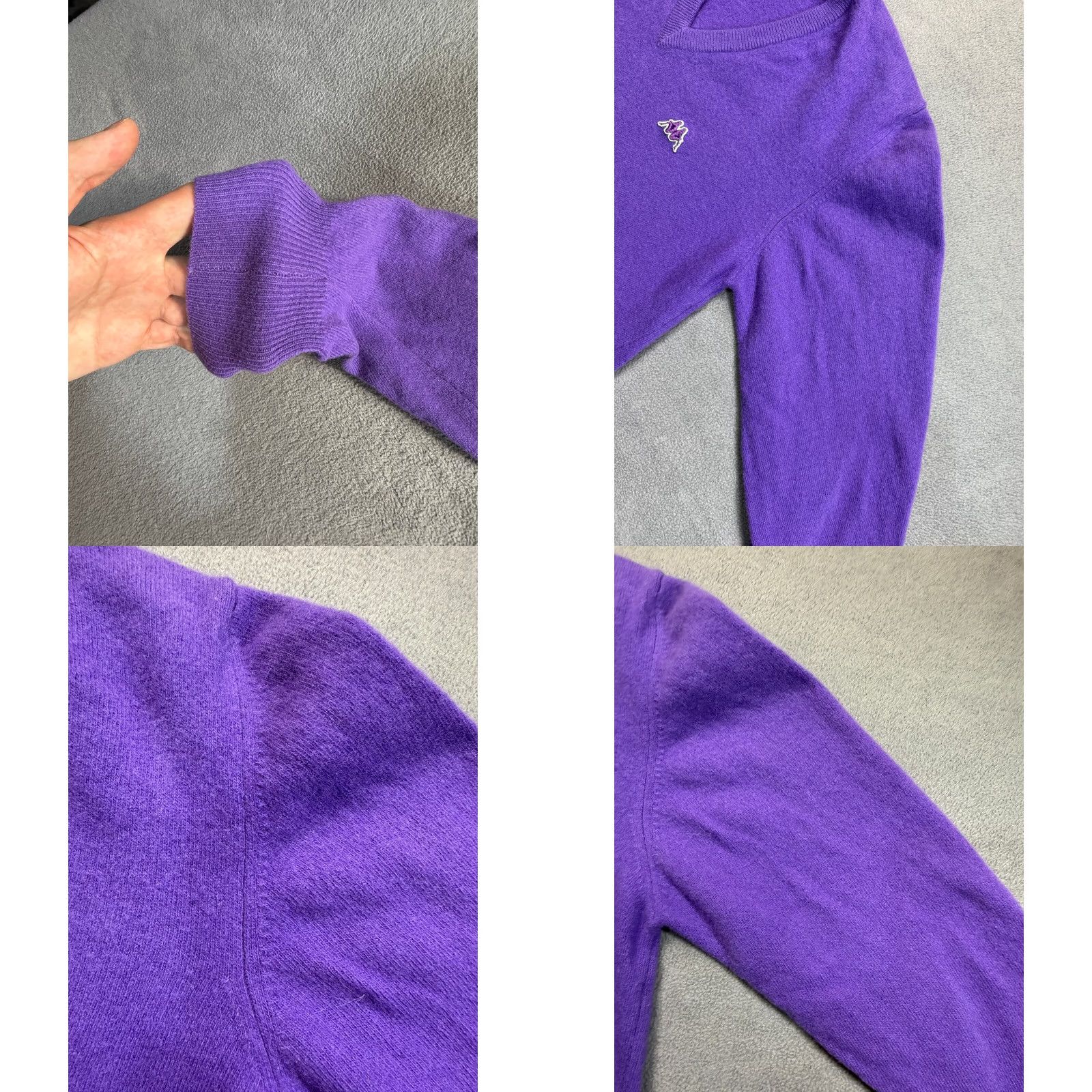 Kappa Vintage Robe di Kappa Lambswool sweater purple womens L size Pullover cardigan style not specified Shirt Size L / US 10 / IT 46 - 8 Thumbnail