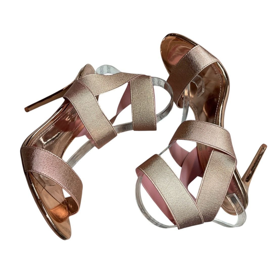 Nordstrom Lauren Lorraine Leniya Cross Stretch Strap Sandals Sz 10 NWB Size US 10 / IT 40 - 9 Thumbnail