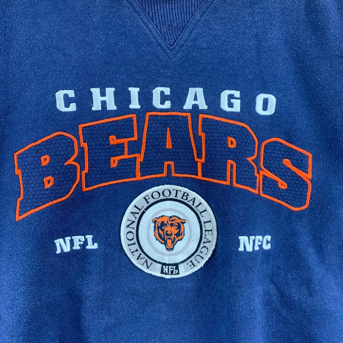 Lee Vintage 90’ CHICAGO BEARS NFL NFC Football Ringer Size US L / EU 52-54 / 3 - 9 Thumbnail