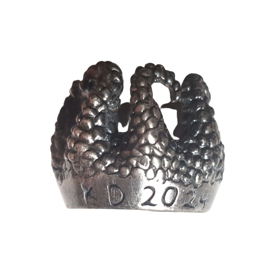 KD2024 Octopus 925 Sterling Silver ring Size ONE SIZE - 6 Thumbnail