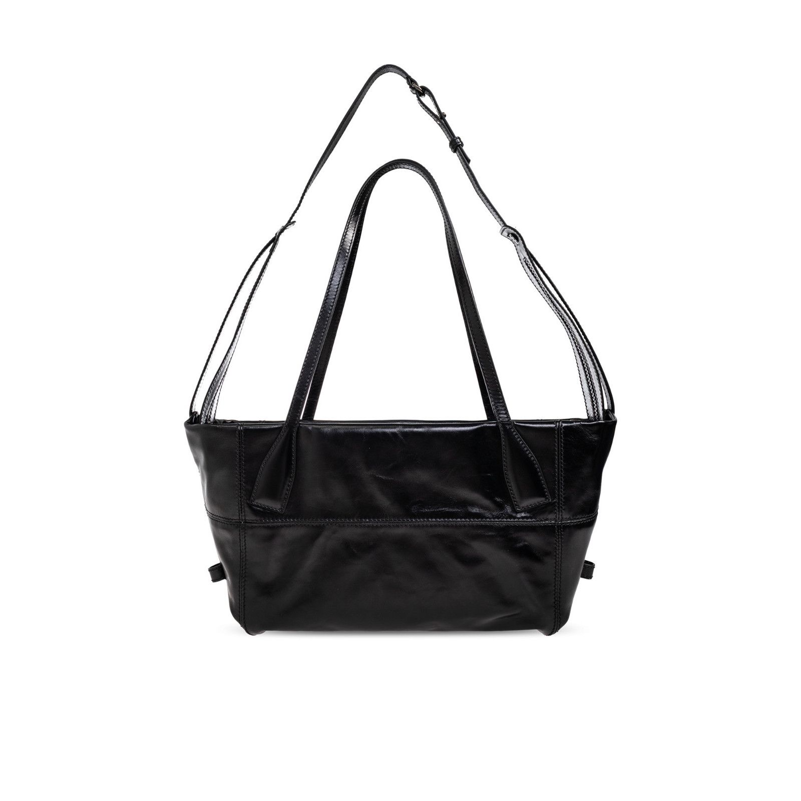Balmain BALMAIN Small Track Zips Black Tote Bag New & Authentic Size ONE SIZE - 2 Thumbnail