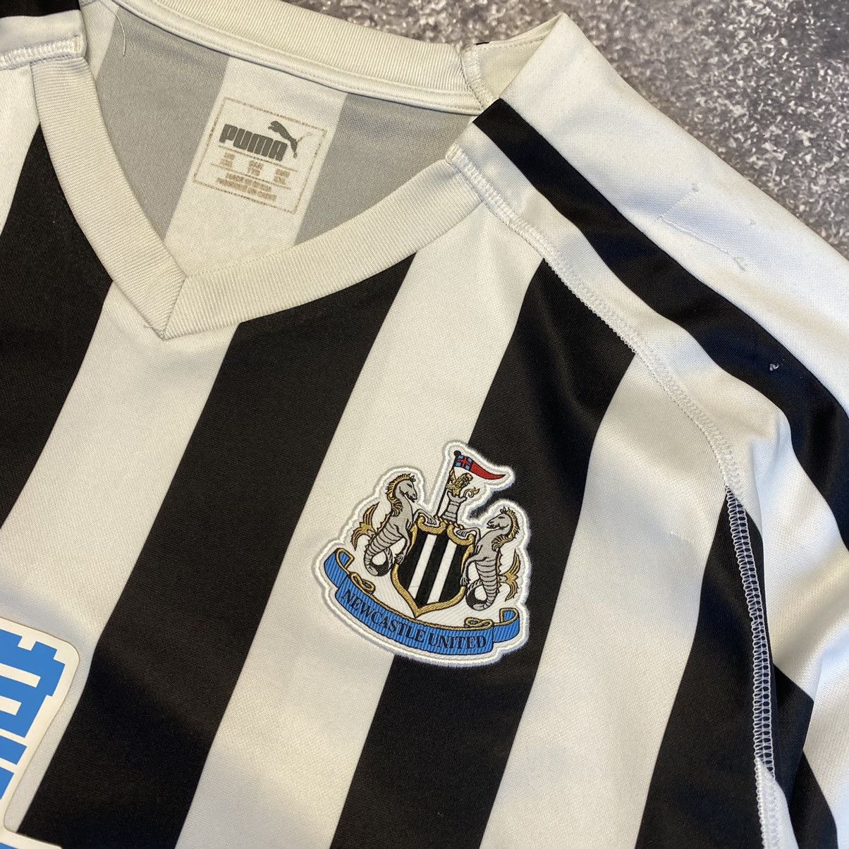 Puma Vintage Puma New Castle United Team Football Jersey Size US XXL / EU 58 / 5 - 3 Thumbnail