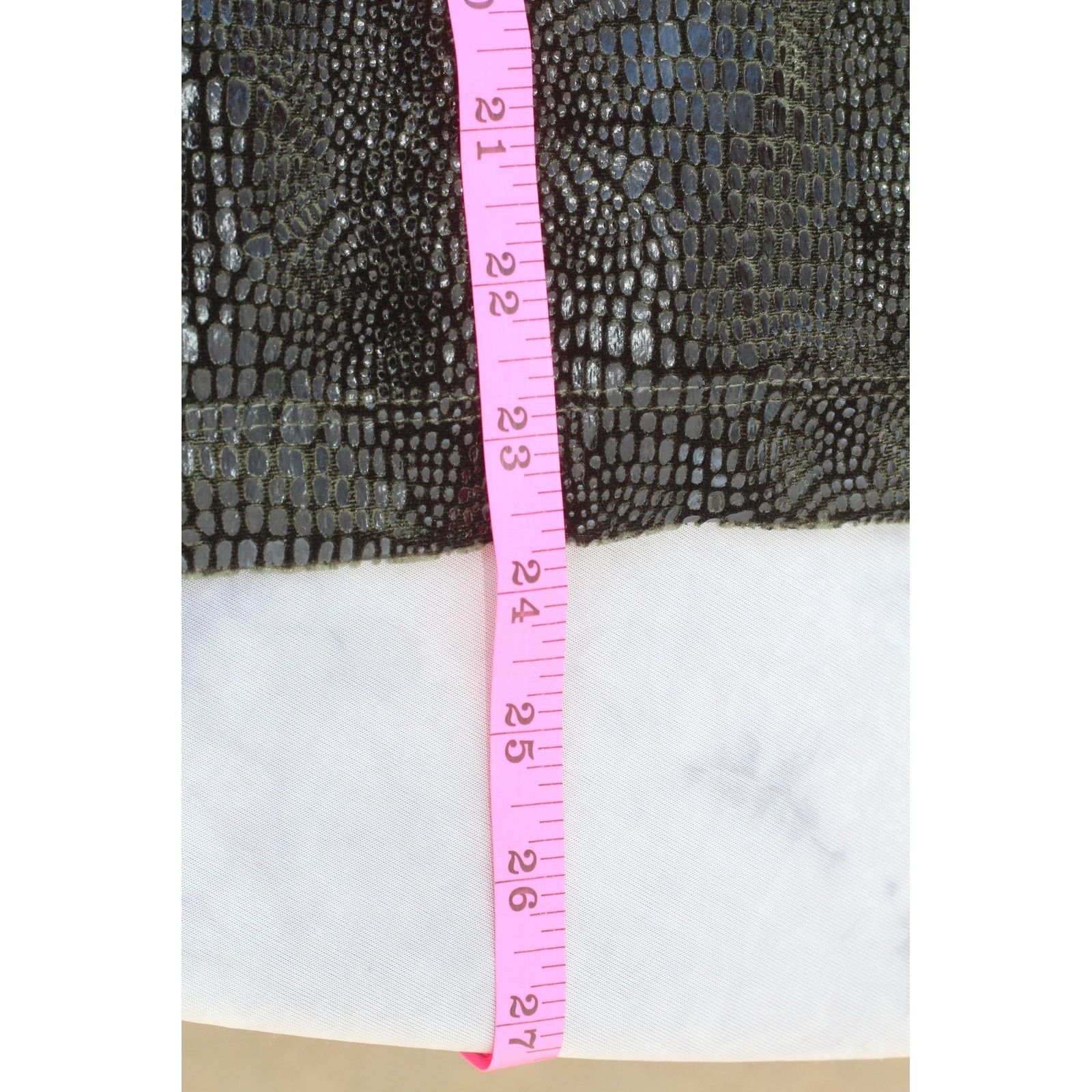 Other Vintage 90s Y2K Rampage Green Reptile Velveteen Mini Dress Size S / US 4 / IT 40 - 5 Thumbnail