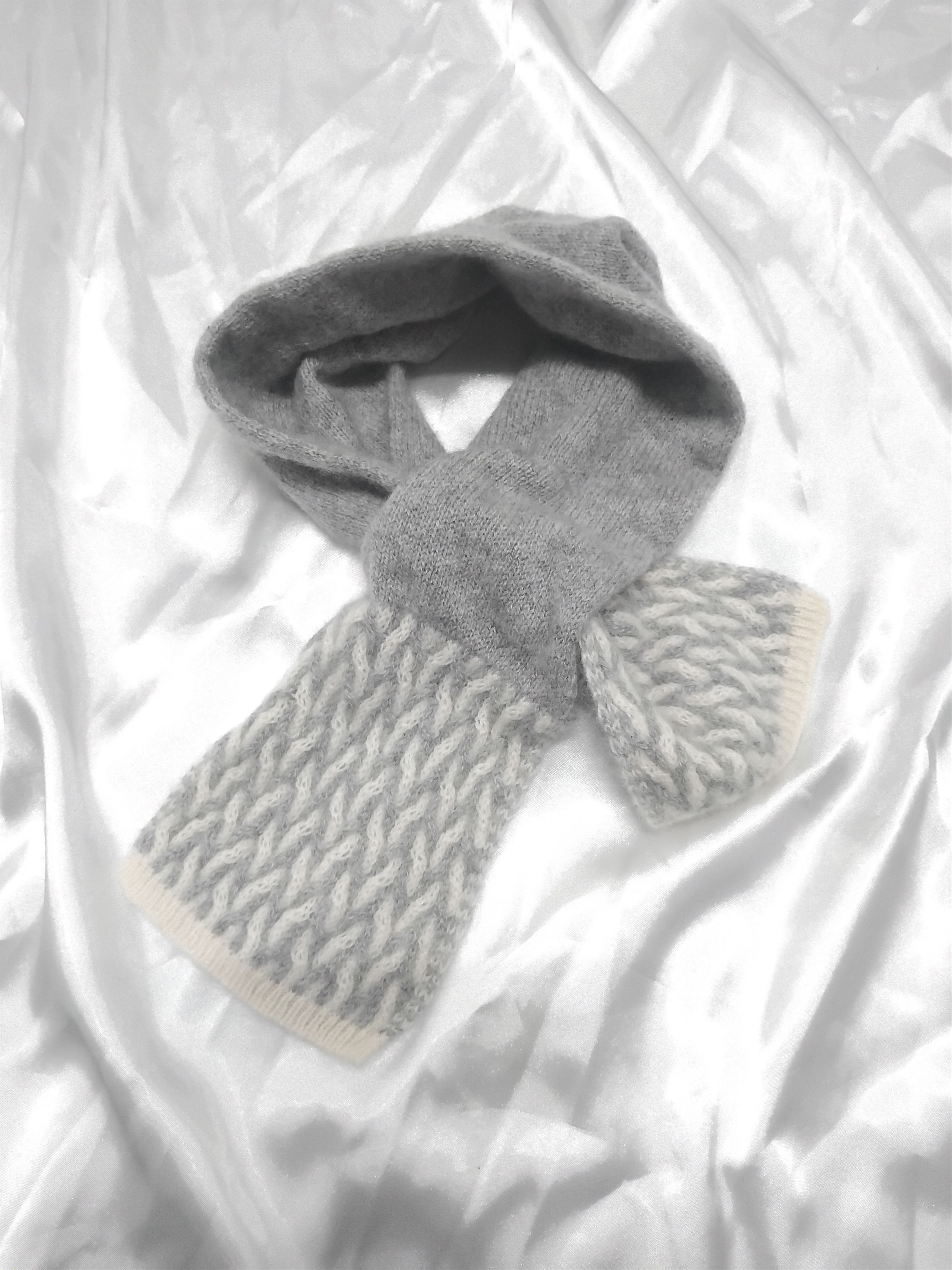 Nina Ricci Nina Ricci grey colour warmer neck mafla scarves Size ONE SIZE - 1 Thumbnail