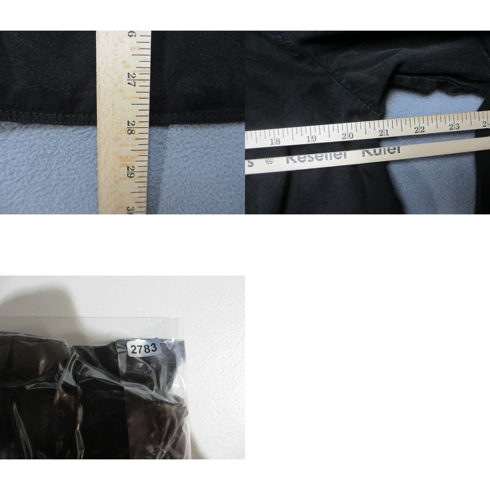 Anthropologie VINTAGE Anthropologie Pilcro Blouse Top Women's S Black Ruffle Front Button Down Size S / US 4 / IT 40 - 8 Thumbnail