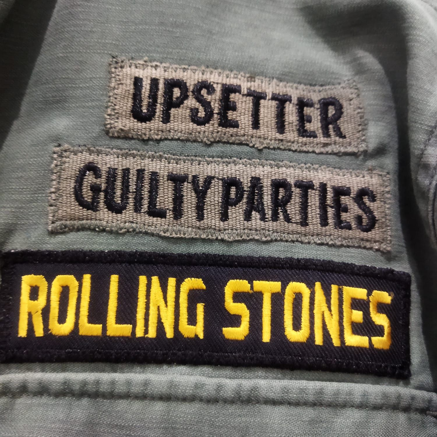 Japanese Brand × Wacko Maria Rolling Stones Army Jacket Mick Jagger custom patches Size M / US 6-8 / IT 42-44 - 5 Thumbnail