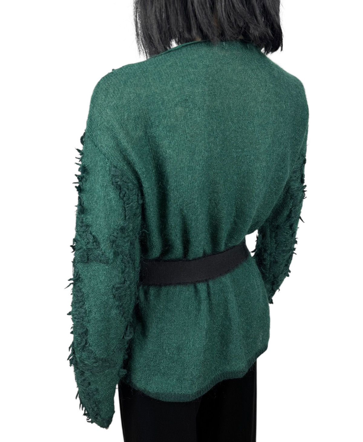 Iceberg Iceberg Lana Wool Mohair Cardigan Belted Embroidery size M Size M / US 6-8 / IT 42-44 - 9 Thumbnail
