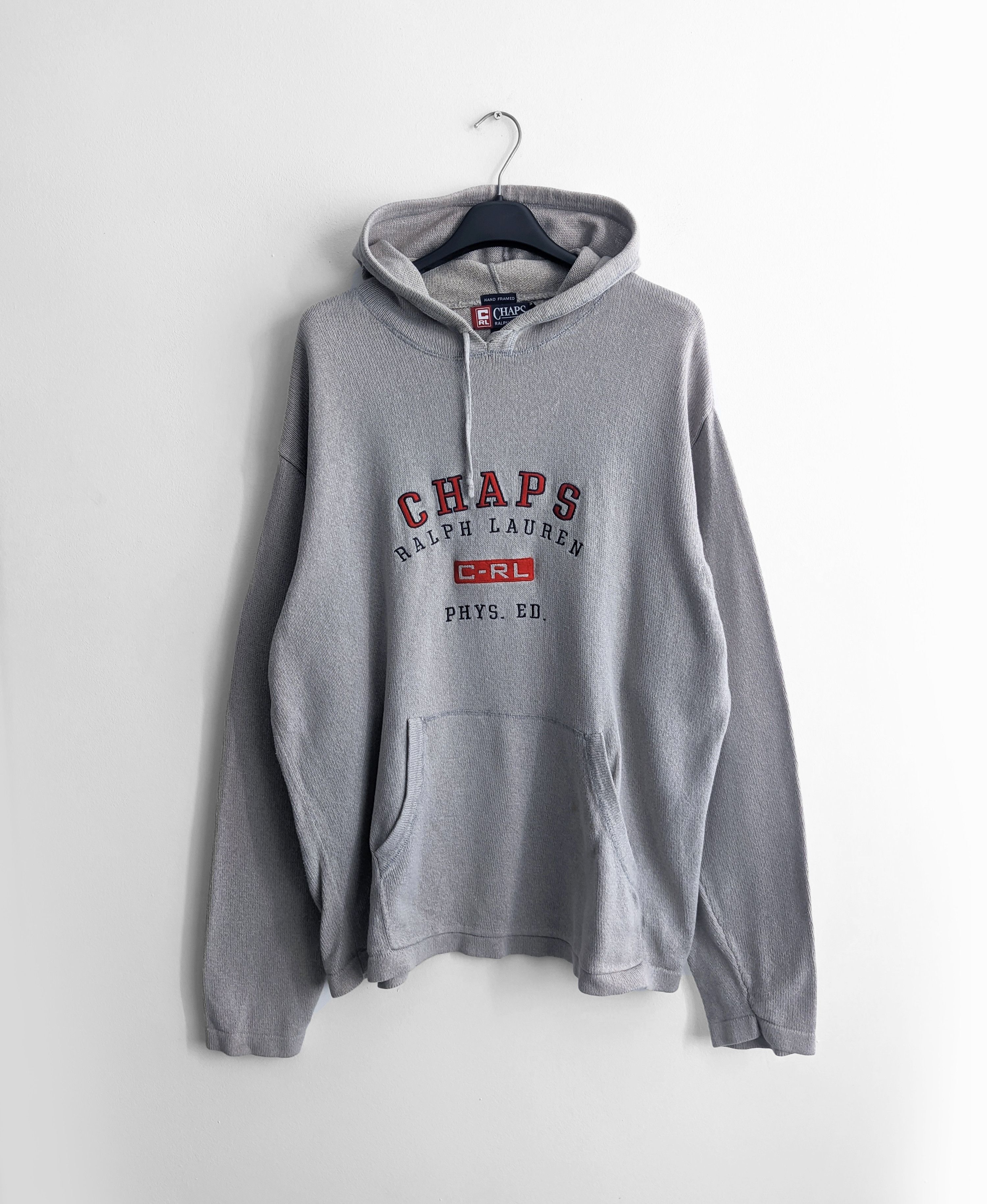 Polo Ralph Lauren Vintage Ralph Lauren hoodie knit big logo y2k Size US L / EU 52-54 / 3 - 2 Thumbnail