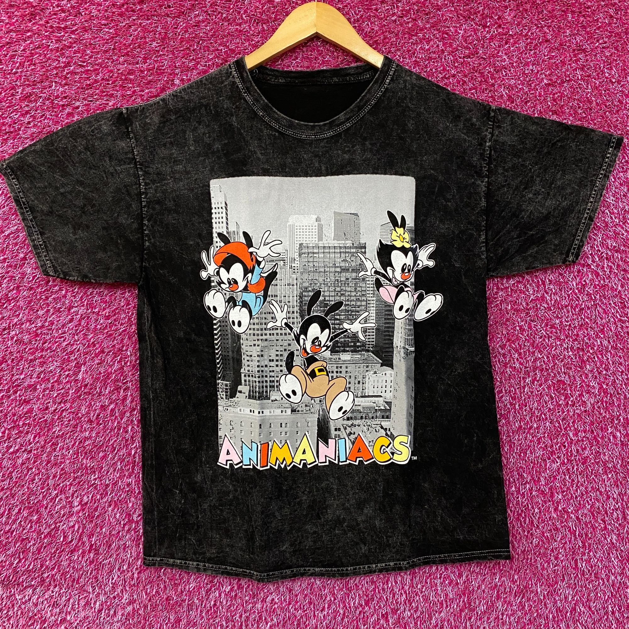 Warner Bros Warner Bros. Animaniacs Cartoon City Graphic Mineral Wash Vi Size US L / EU 52-54 / 3 - 1 Thumbnail