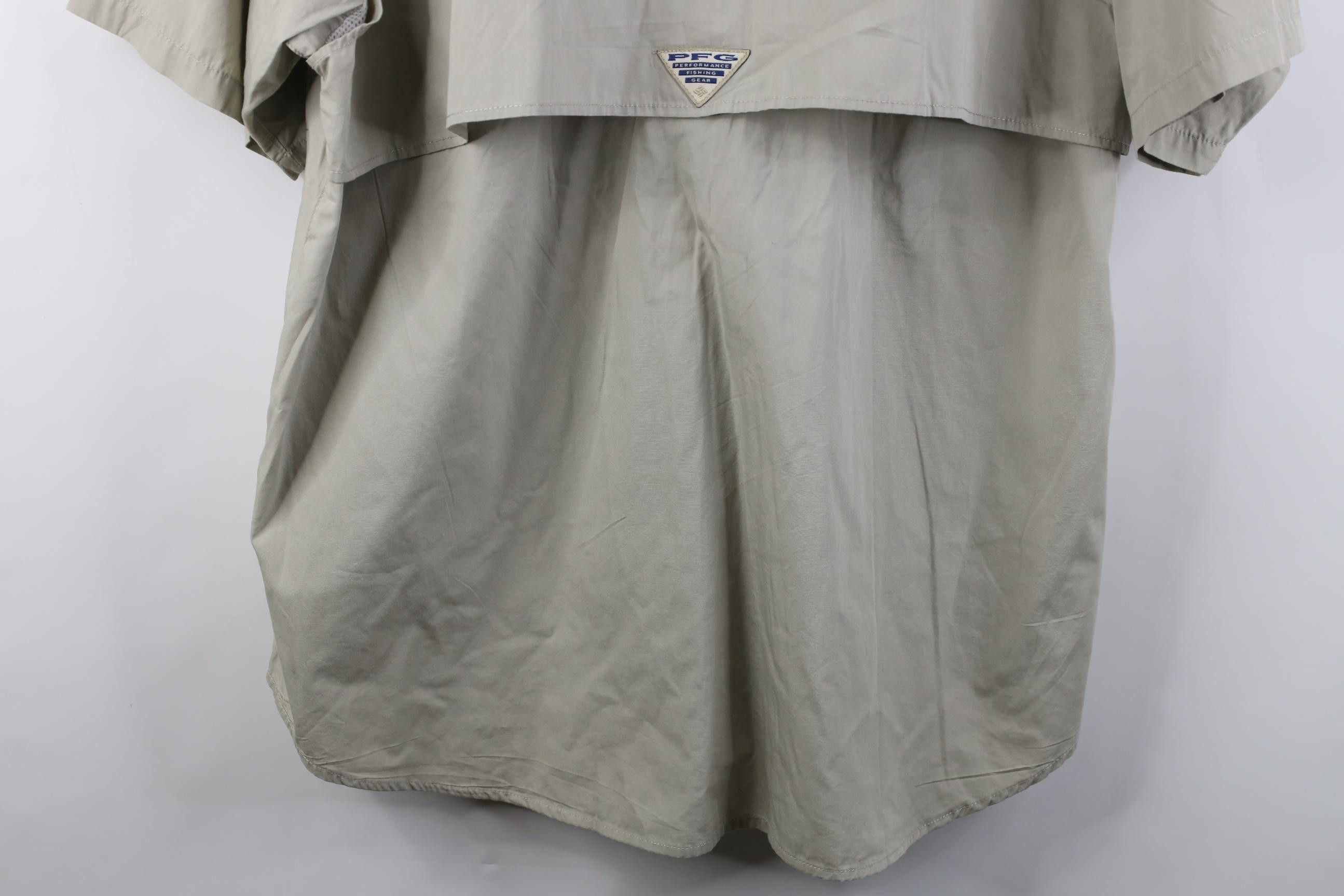 Columbia Deadstock Vintage Y2K Columbia PFG Short Sleeve Button Shirt Size US XL / EU 56 / 4 - 13 Thumbnail