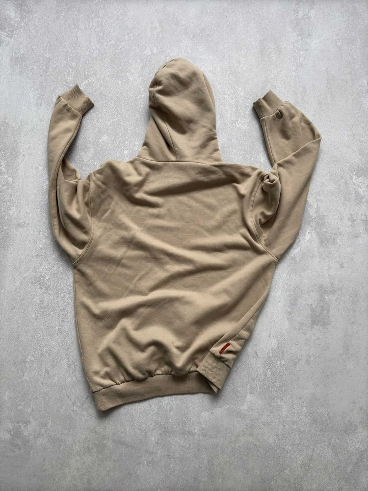 Prada × Vintage Vintage Prada Red Tab Luxury Beige Hoodie 00s Size US S / EU 44-46 / 1 - 12 Thumbnail