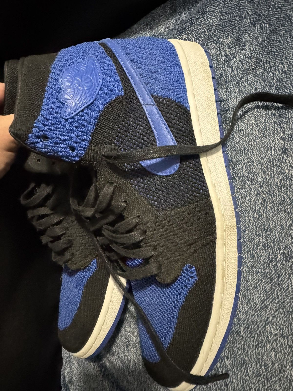 Jordan Brand Air Jordan 1 Flyknit Size US 12 / EU 45 - 2 Thumbnail