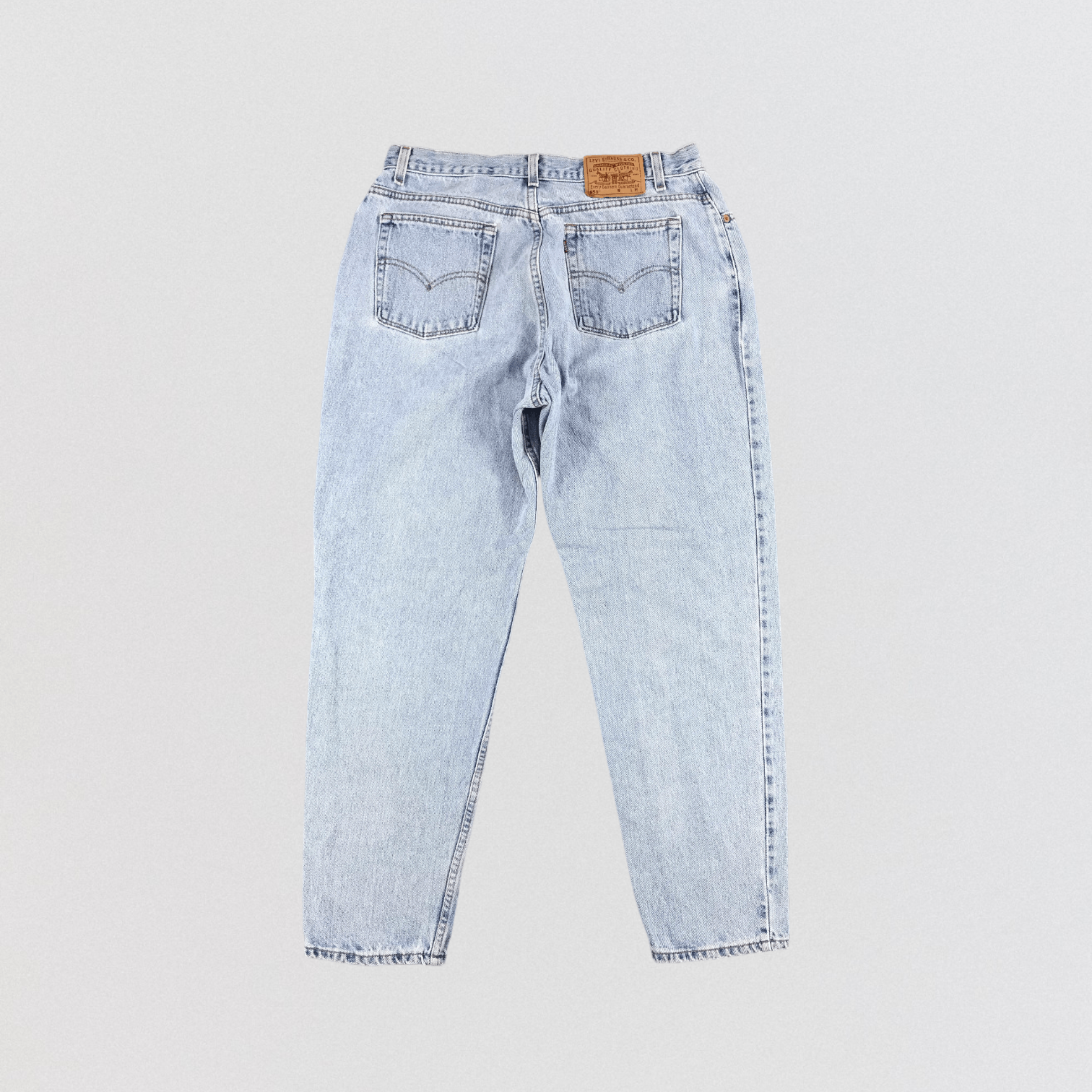 Levi's × Vintage 90s Vintage Light Wash Levis 550 Jeans-JM1798 Size US 34 / EU 50 - 2 Thumbnail