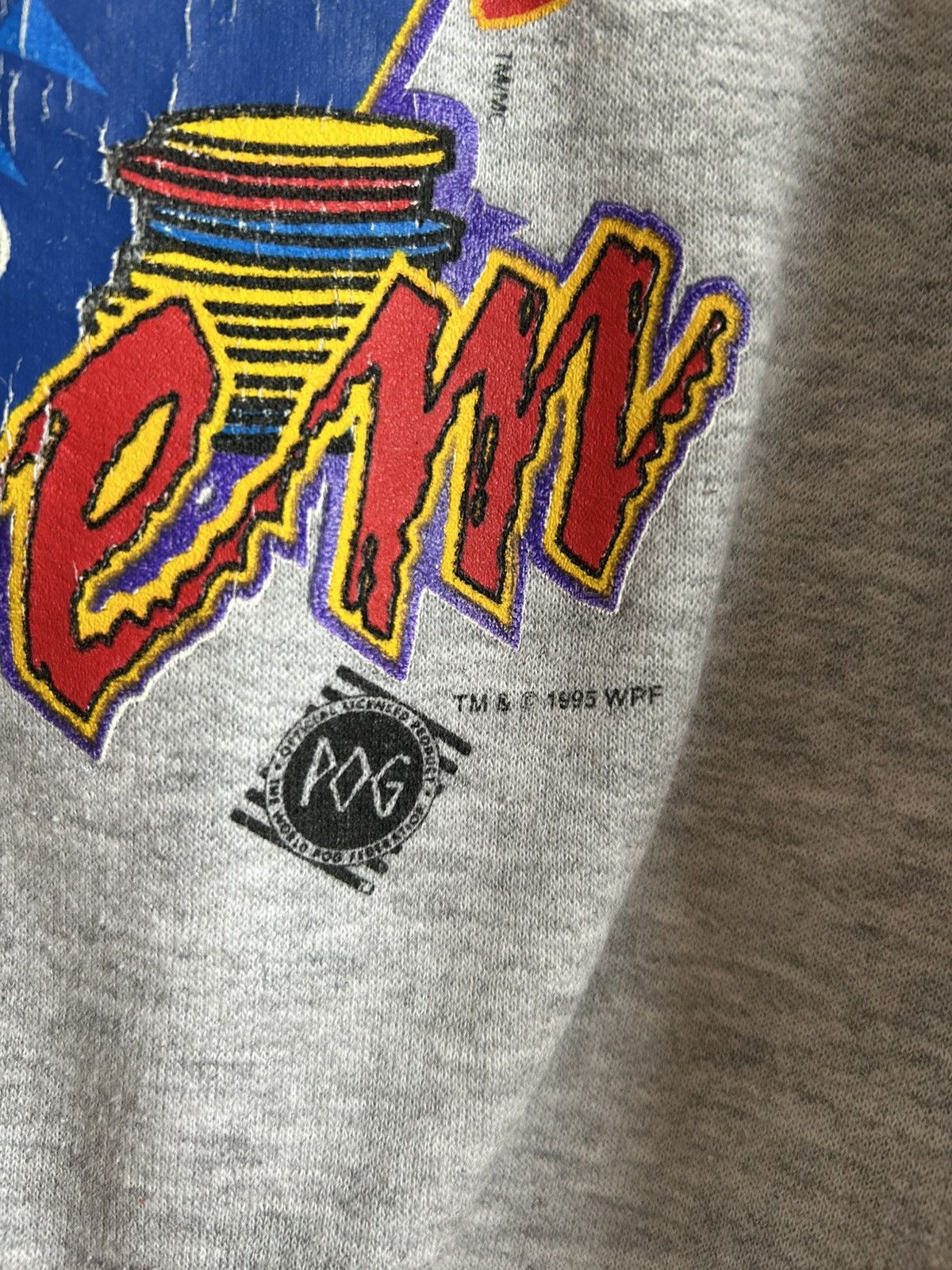 Vintage Pogman Slam em’ 95 vintage ash grey crewneck Size US S / EU 44-46 / 1 - 3 Thumbnail