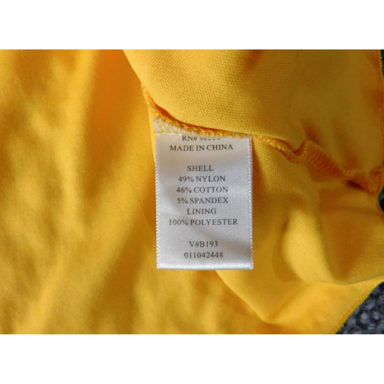Coldwater Creek Coldwater Creek Blouse XL Womens Yellow Floral Lined Knit Sleeveless Cap Sleeve Ruffle Collared Casual Size XL / US 12-14 / IT 48-50 - 7 Thumbnail