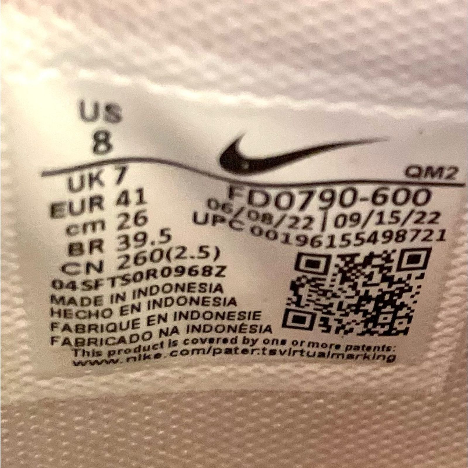 Nike Nike Valentine “Pearl Pink” sneaker - Men’s Size 8 Size US 8 / EU 41 - 8 Thumbnail