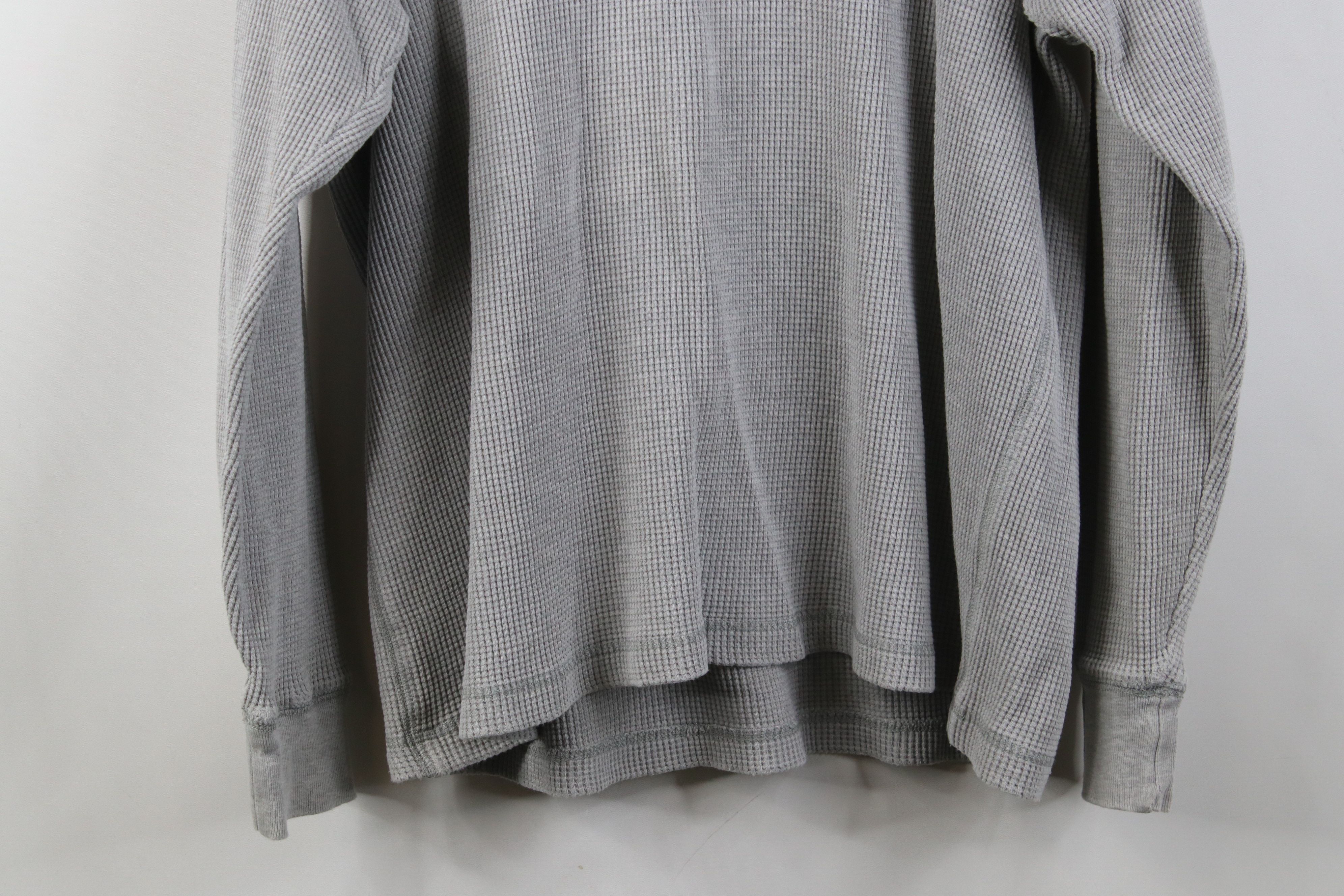 Polo Ralph Lauren Vintage 90s Ralph Lauren Waffle Knit Long Sleeve T-Shirt Size US L / EU 52-54 / 3 - 16 Thumbnail