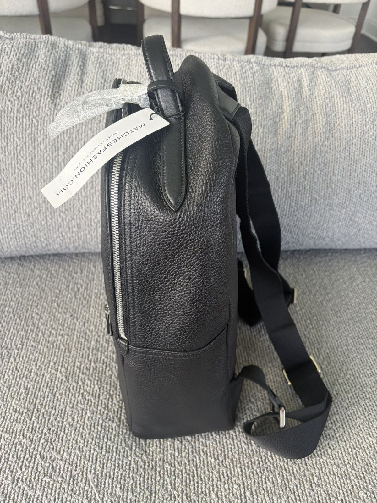Smythson Smythson Black Backpack Size ONE SIZE - 3 Thumbnail