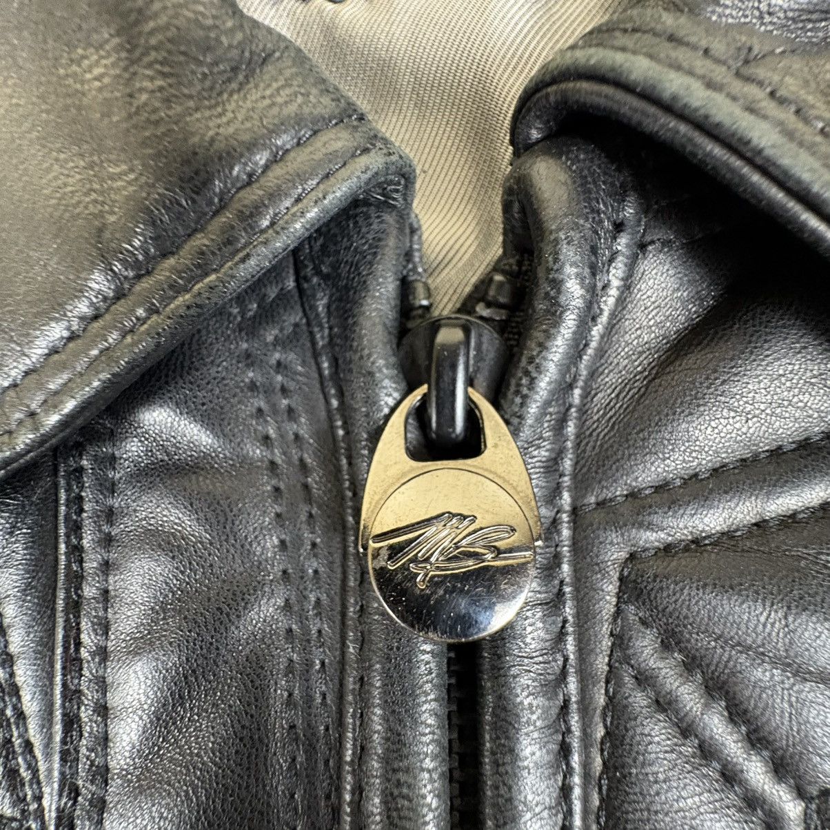 Marc Buchanan Vtg Marc Buchanan Pelle Pelle Embossed Hip Hop Bomber 56 Size US XXL / EU 58 / 5 - 3 Thumbnail