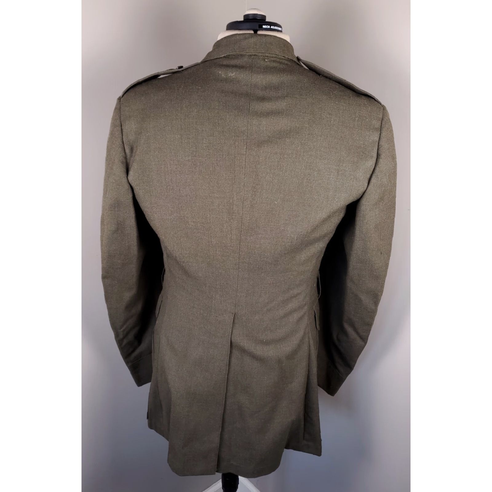 Vintage VINTAGE USMC Jacket Military USMC VTG 60s Wool Serge Alpha Dress 38 R Mens Green Size US XXS / EU 40 - 3 Thumbnail
