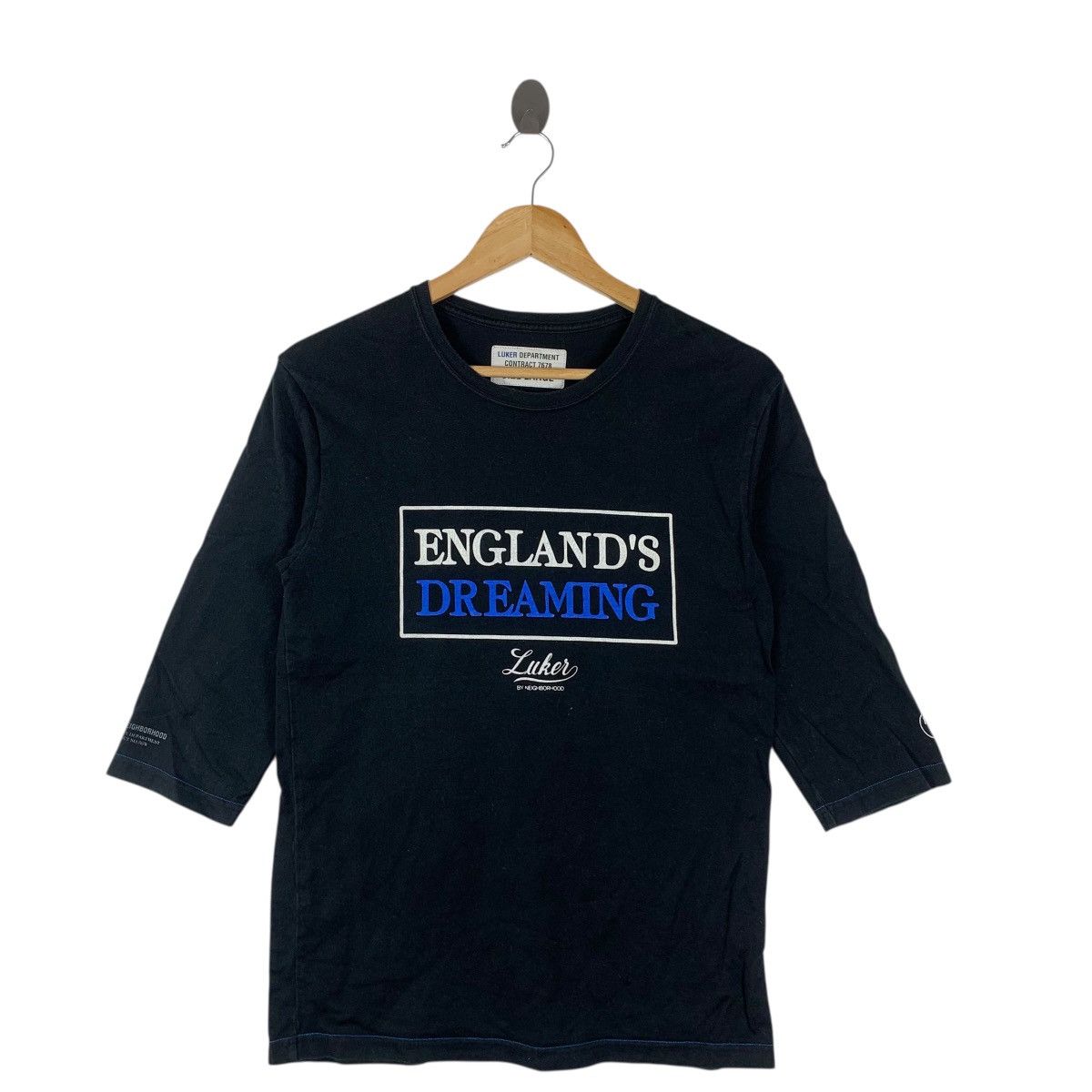 Neighborhood NEIGHBORHOOD ENGLAND’S DREAMING Luker Tee Shirt Top Size US L / EU 52-54 / 3 - 3 Thumbnail