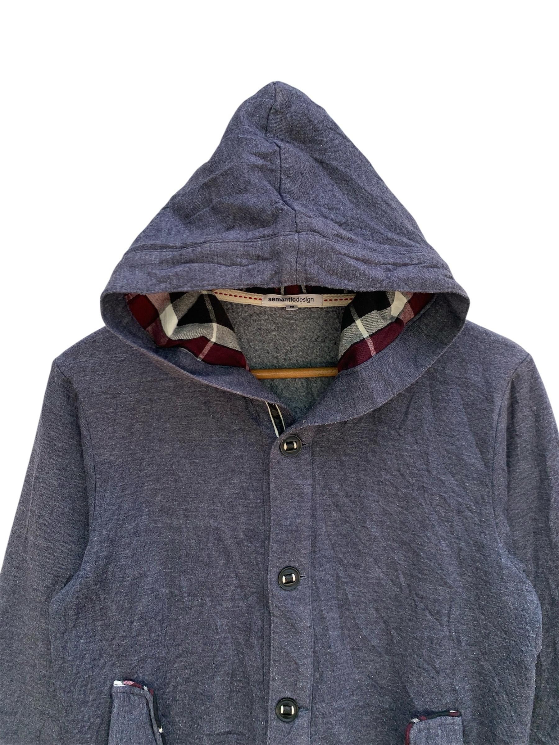 semanticdesign Vintage Semantic Design Hoodie Jacket Size US M / EU 48-50 / 2 - 4 Thumbnail