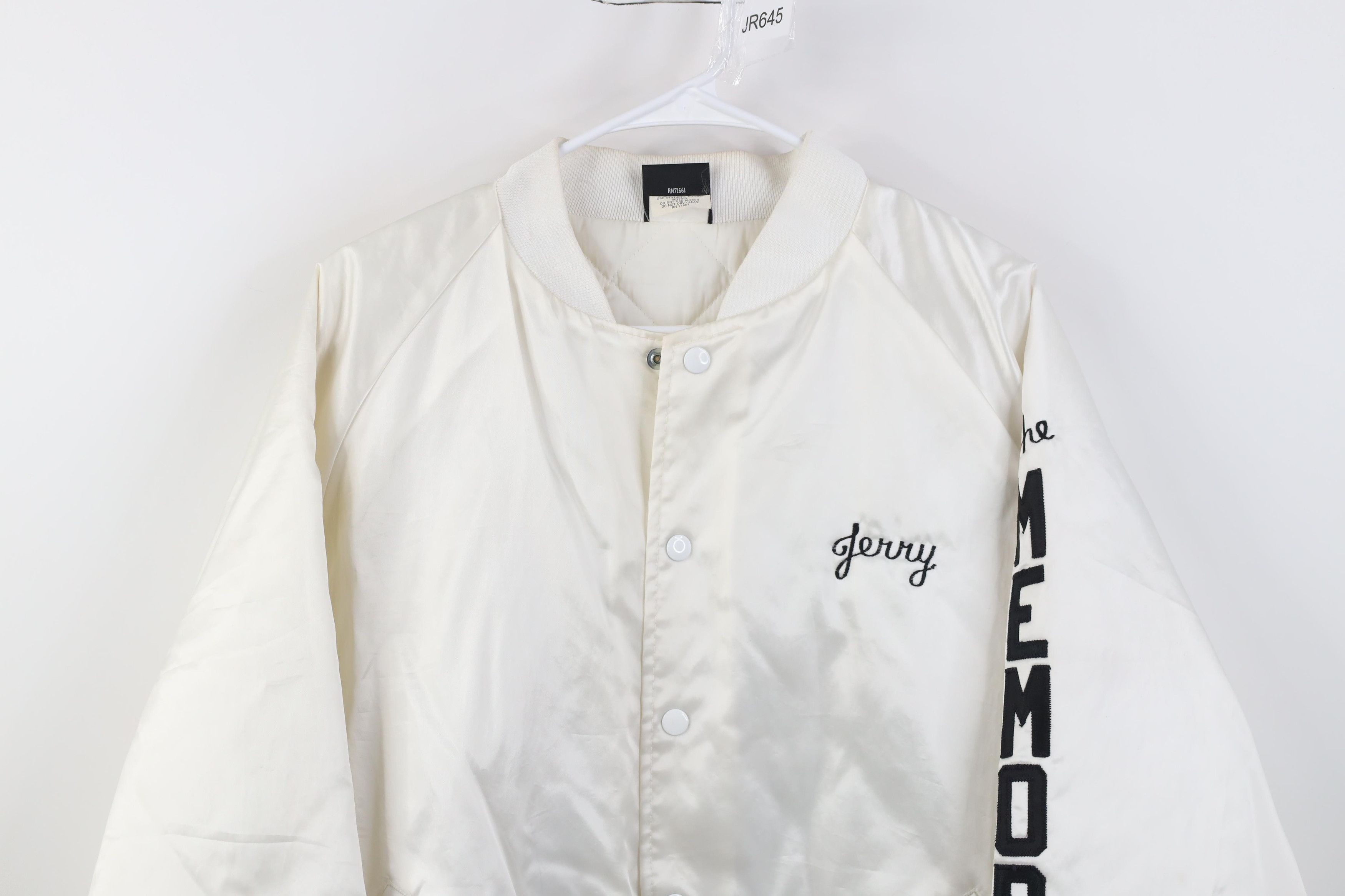 Vintage Vintage 80s Southside Jerry The Memories Band Bomber Jacket Size US XL / EU 56 / 4 - 2 Thumbnail