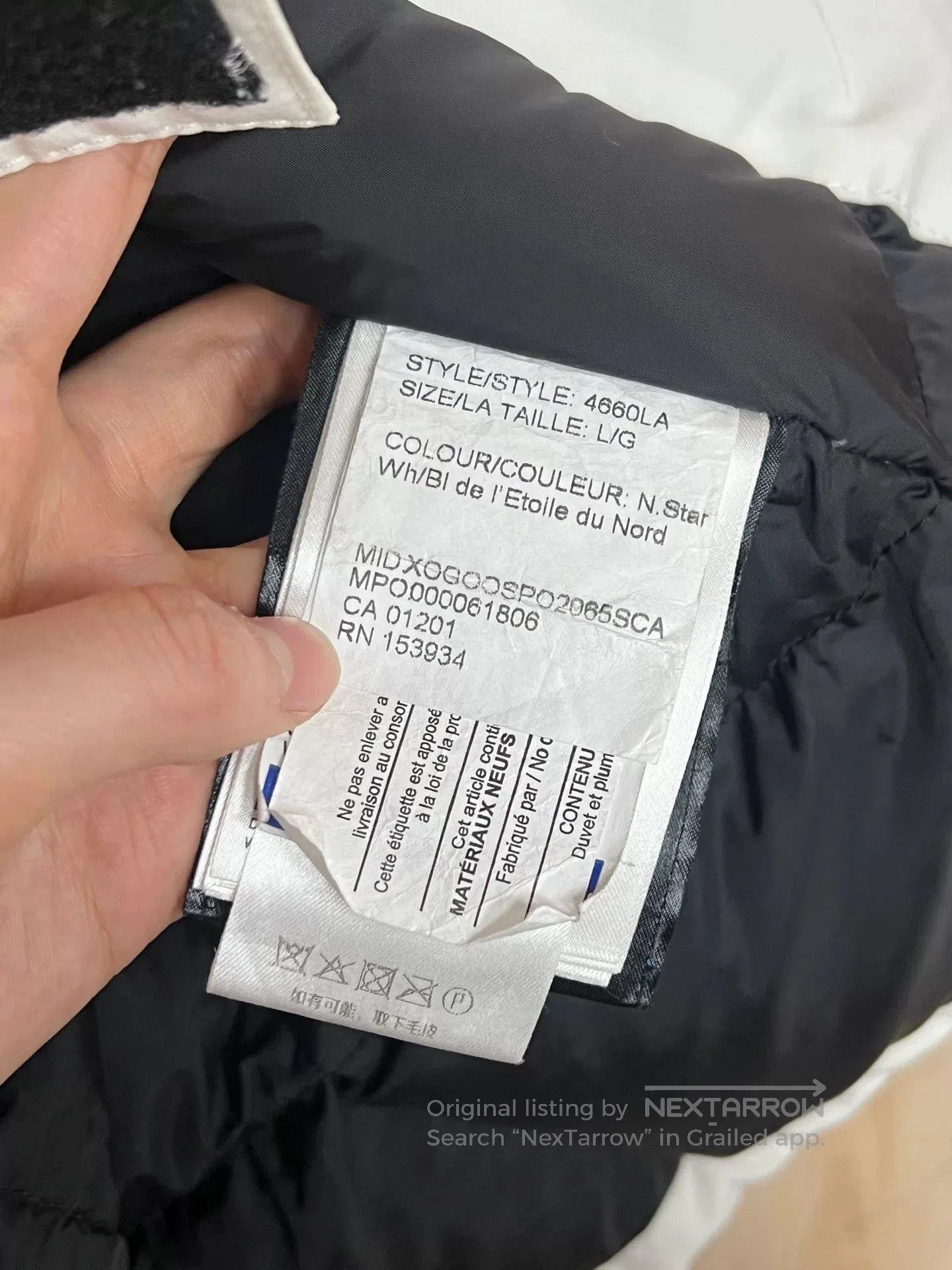 Canada Goose canada goose white expedition down coat. Size US L / EU 52-54 / 3 - 4 Thumbnail