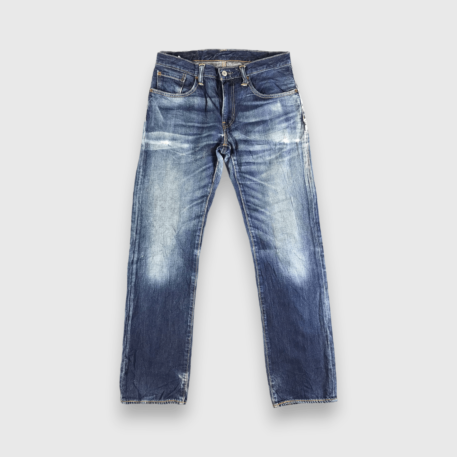 Levi's Vintage Blue Wash Levis 502 Jeans-J3983 Size US 33 - 1 Thumbnail