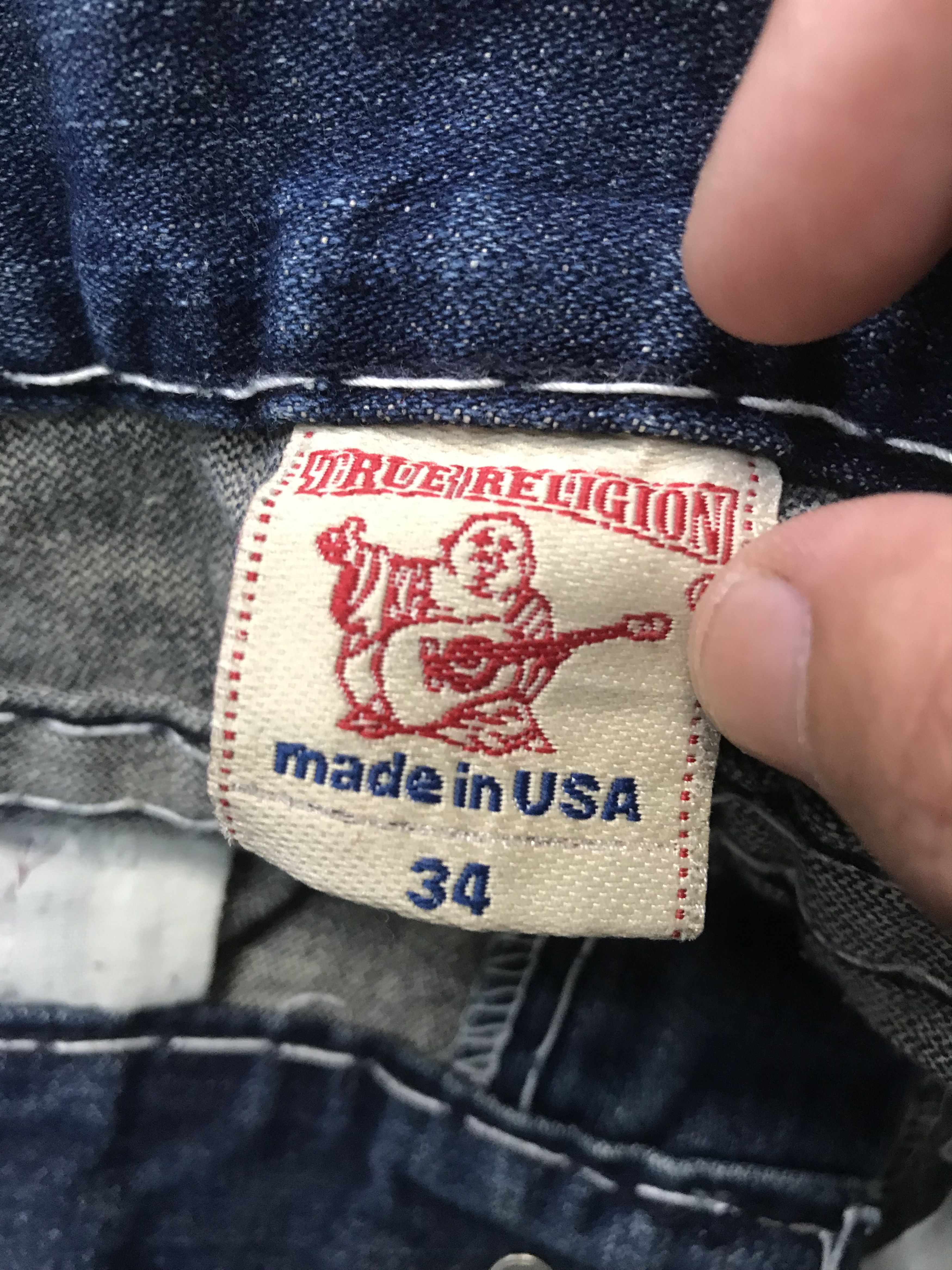 True Religion True Religion Joey Big T Flare Jean Size US 34 / EU 50 - 7 Thumbnail