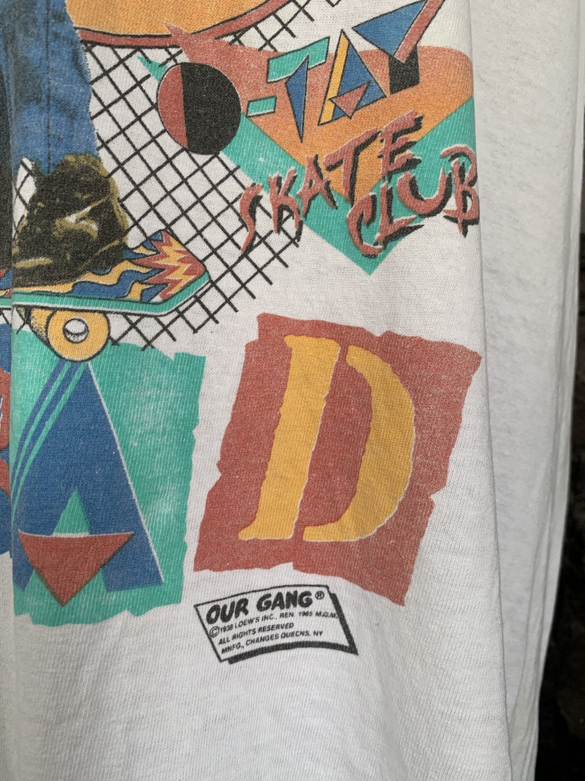 Vintage Vintage 90s Buckwheat O-Tay Skate Club Photo Print T shirt Size US XL / EU 56 / 4 - 3 Thumbnail