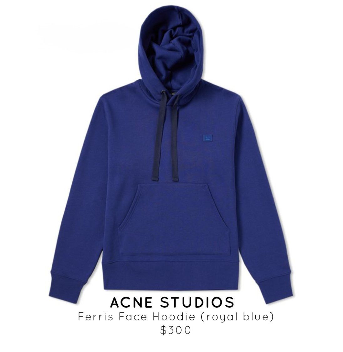 Acne Studios FERRIS FACE ACNE STUDIOS HOODIE Size US S / EU 44-46 / 1 - 9 Thumbnail