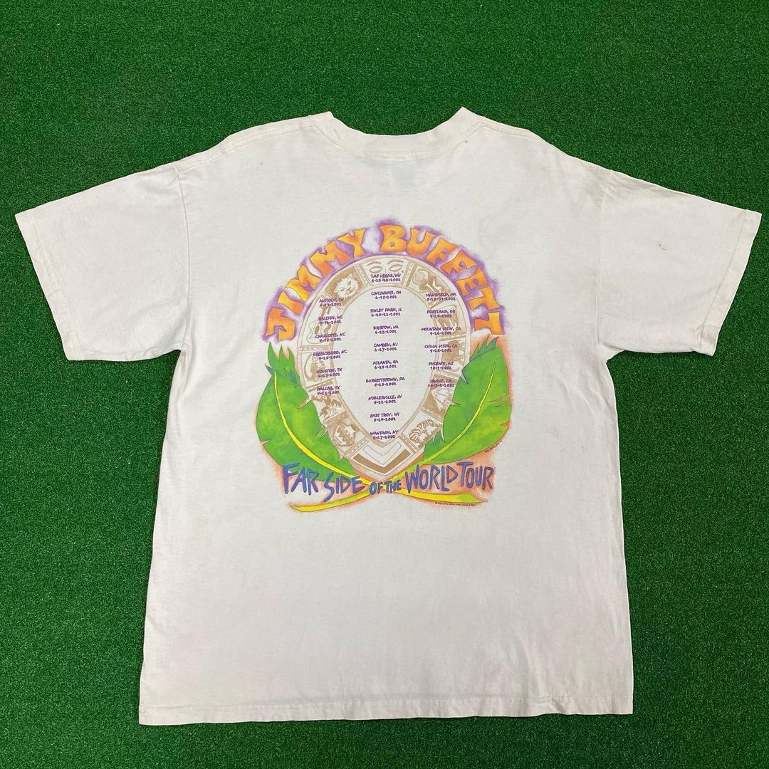Band Tees Jimmy Buffet VTG #SKU-A65 DP Size US L / EU 52-54 / 3 - 6 Thumbnail
