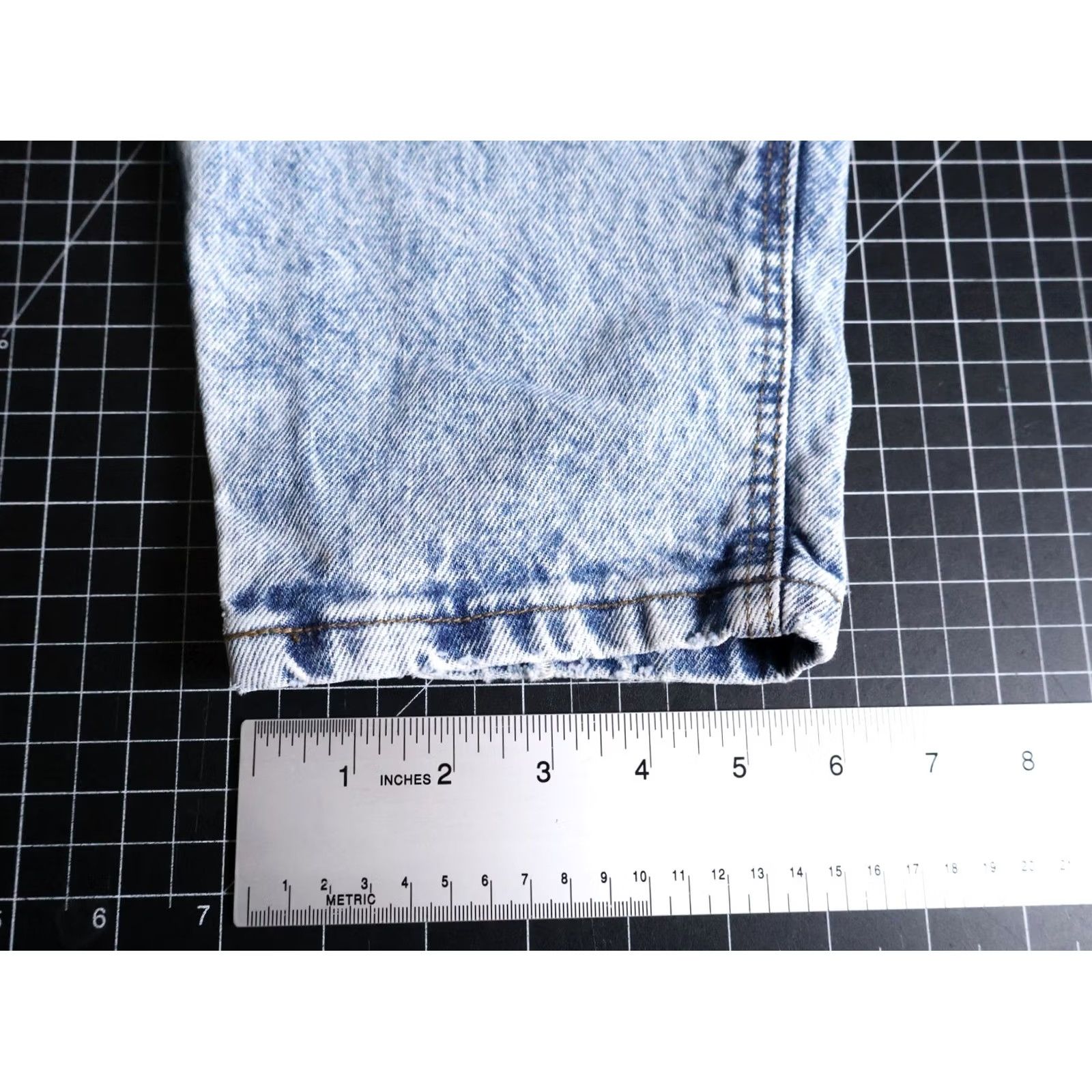 Vintage VINTAGE ZENA Jeans 80s 90s Classic Hipster Retro Women's 12 (28/28) Blue Acid Wash High Waisted Mom Denim Shipped Free Second Item Size 34" / US 12 / IT 48 - 7 Thumbnail