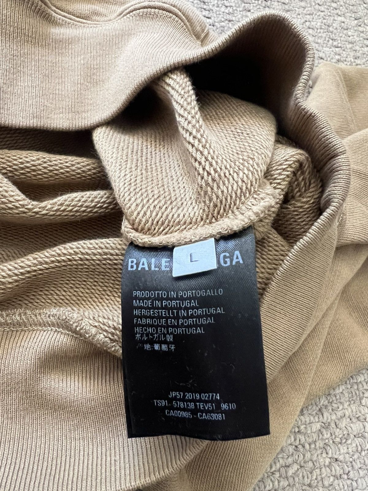 Balenciaga Balenciaga Logo Hoodie Size US L / EU 52-54 / 3 - 4 Thumbnail