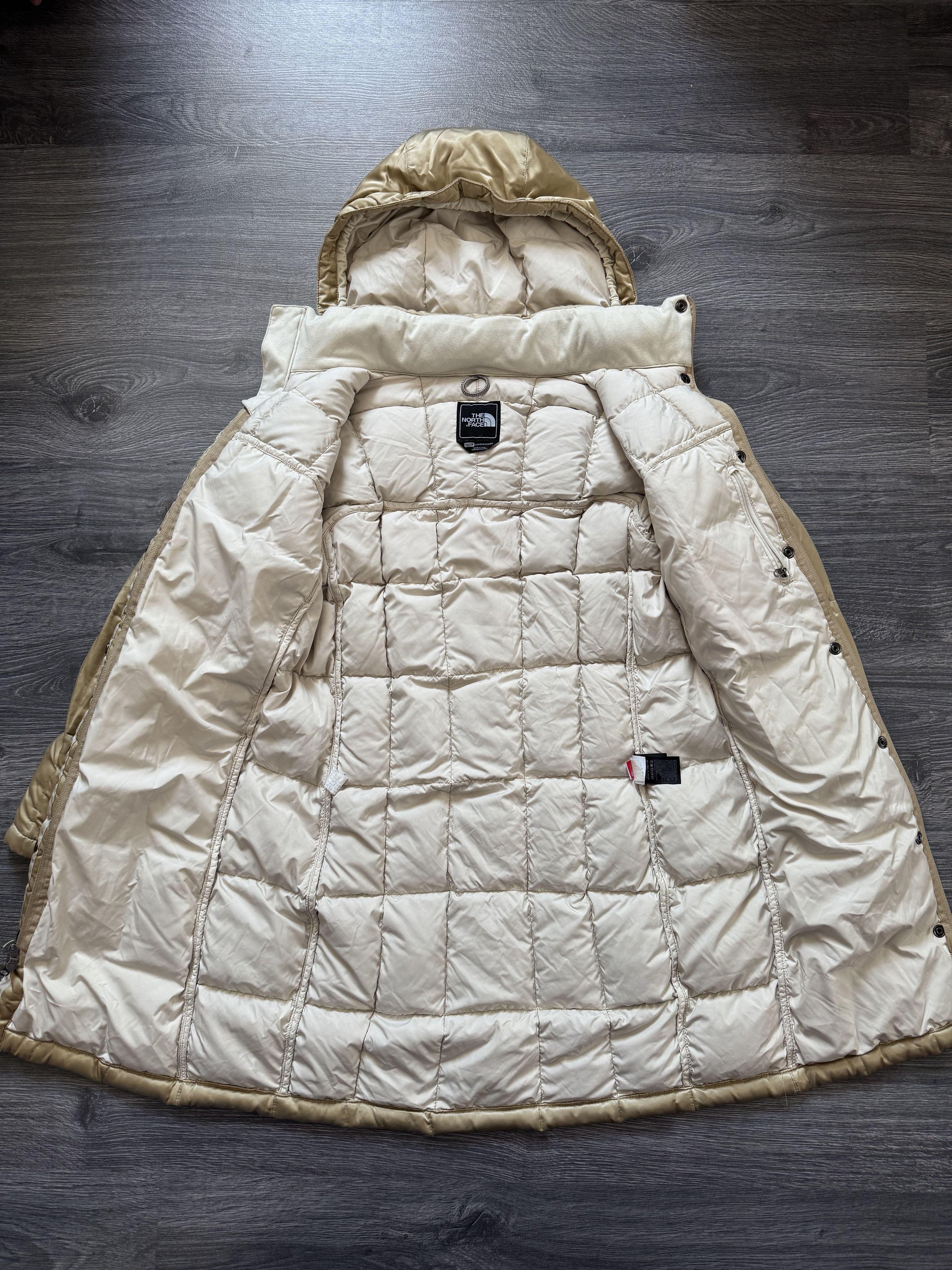 Vintage The North Face Metropolis Gold 600 Down Parka