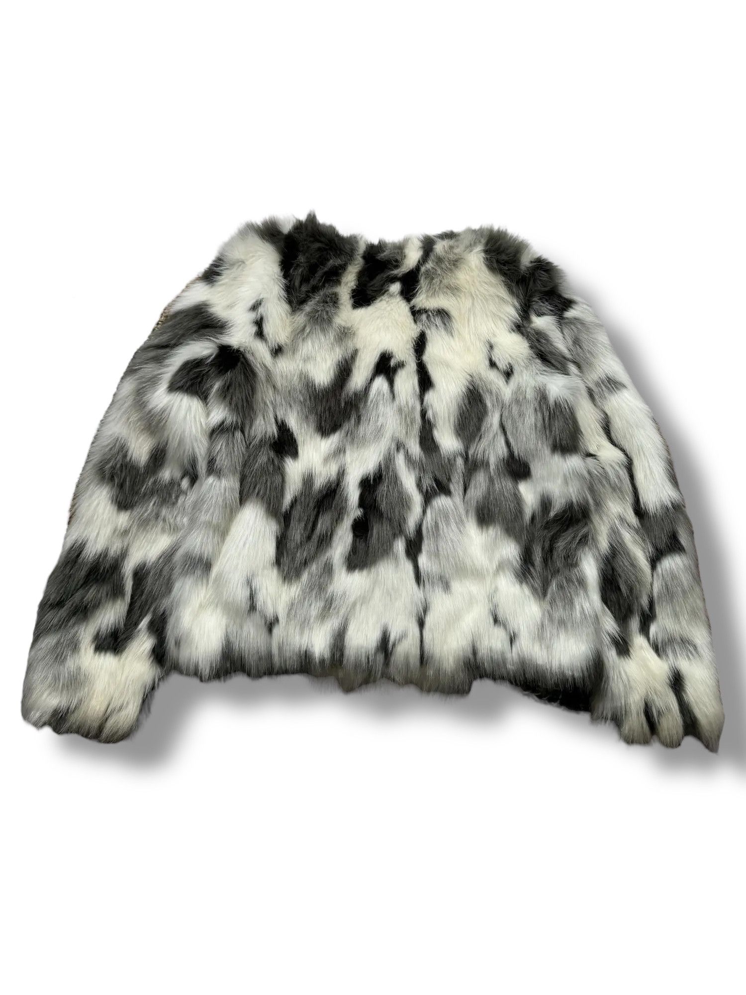 Vintage Faux Fur Coat From The 90s(V18) Size M / US 6-8 / IT 42-44 - 3 Thumbnail