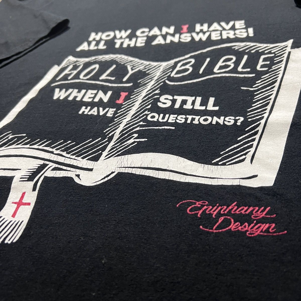 Vintage Vintage Y2K God Jesus Bible Holy Tee L Size US L / EU 52-54 / 3 - 3 Thumbnail