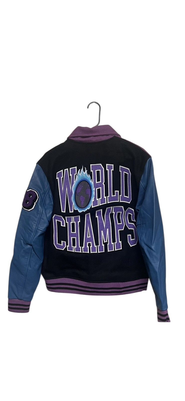 Homme + Femme La Homme Femme Small ( Fits Like Medium ) Varsity Jacket Purple Size US S / EU 44-46 / 1 - 10 Thumbnail